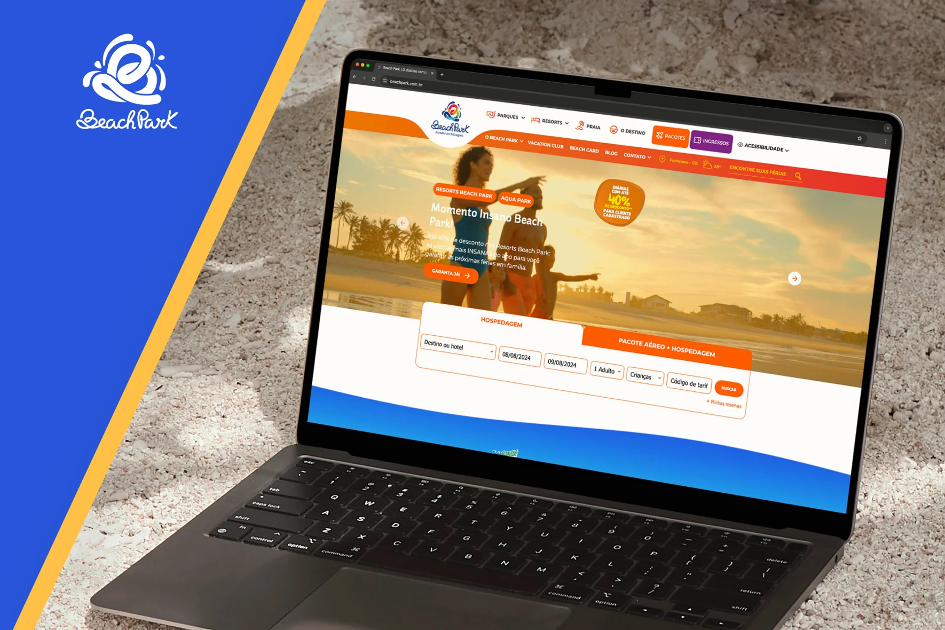 Site Institucional - Beach Park