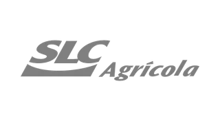 Logo da SLC Agrícola, cliente da BASE Digital para criação e manutenção para o site institucional.