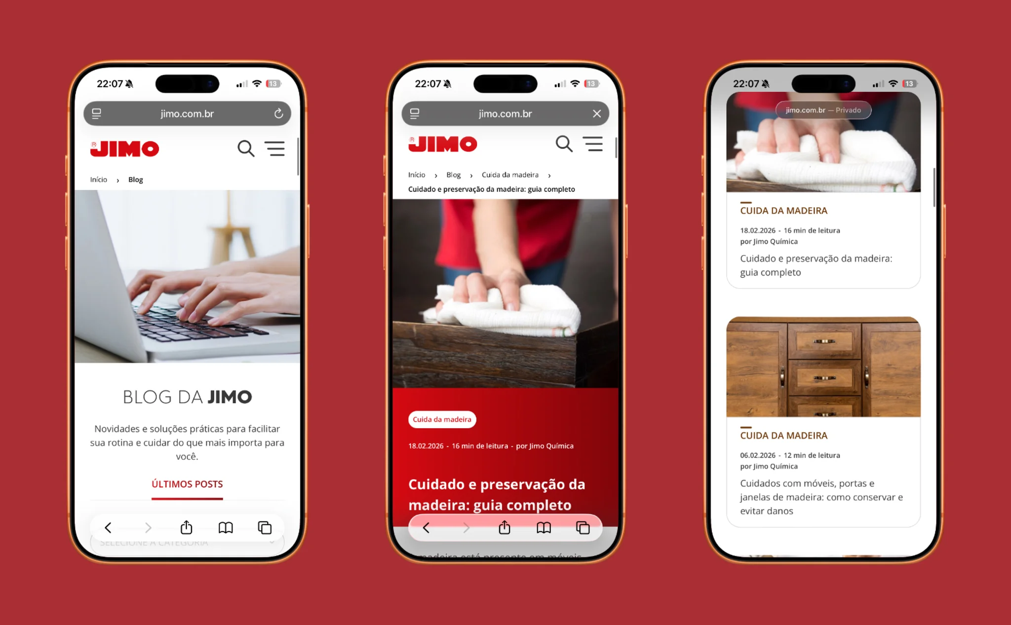 Case: JIMO - Conteúdo Estratégico para SEO/GEO