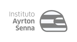 Logo do Instituto Ayrton Senna, cliente da BASE Digital em plataformas digitais e projetos digitais.
