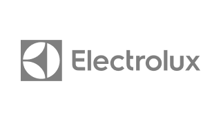Logo da Electrolux, cliente da BASE Digital em outsourcing e transformação digital.