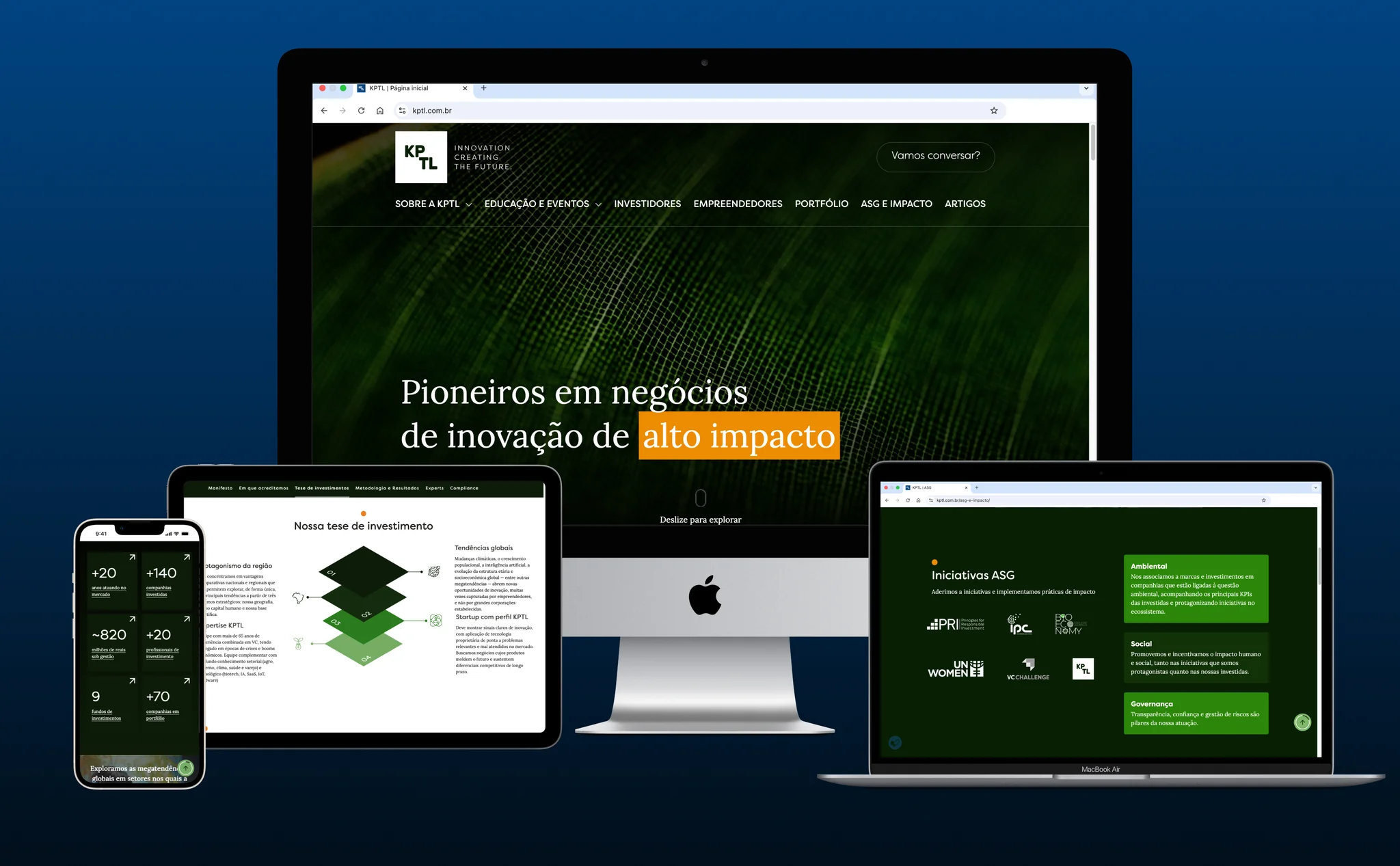 Case: KPTL - Site Institucional 2
