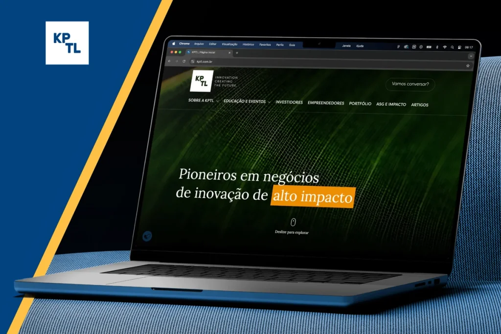 Site institucional: case KPTL | BASE Digital