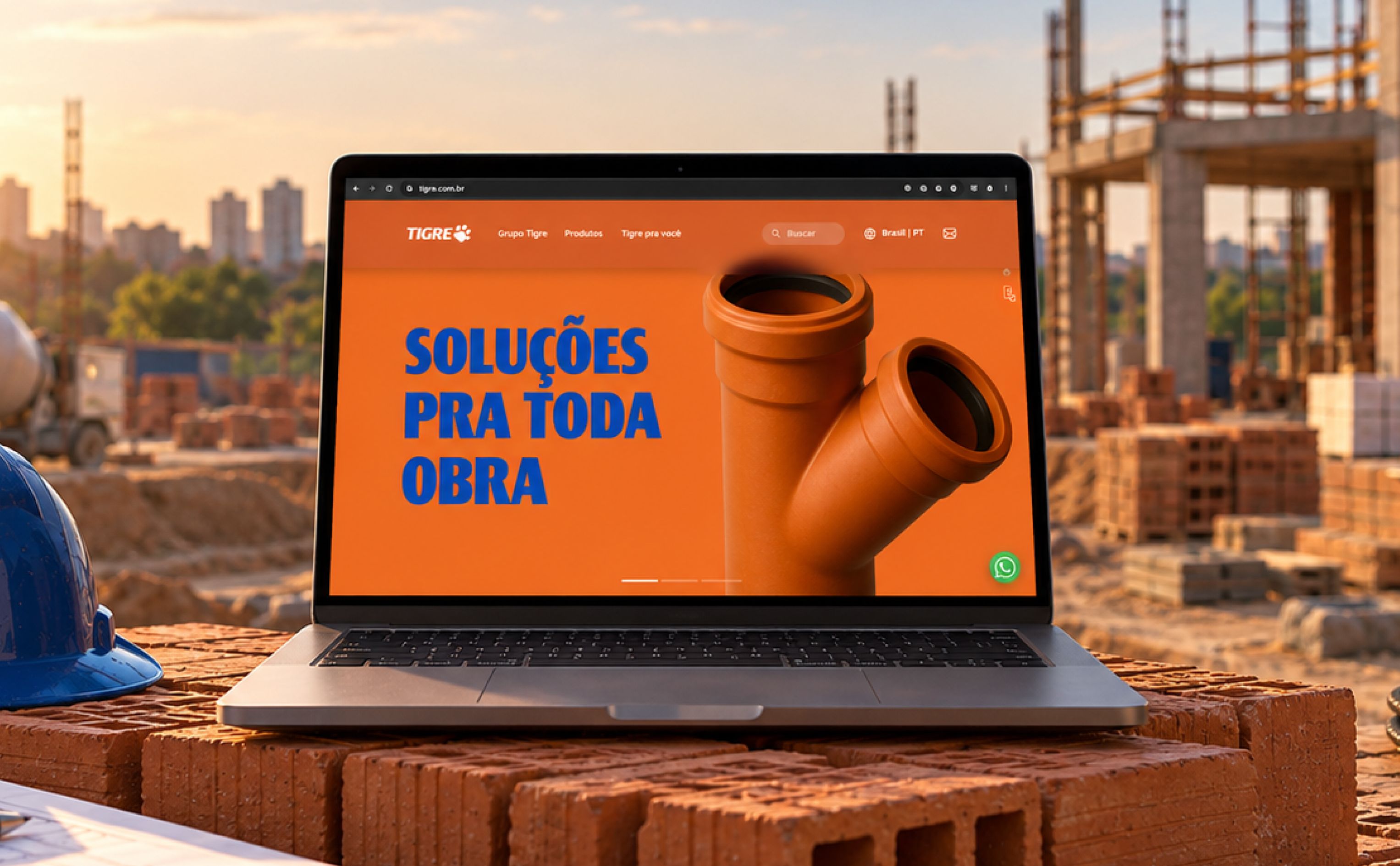 Case: Site Institucional Grupo Tigre