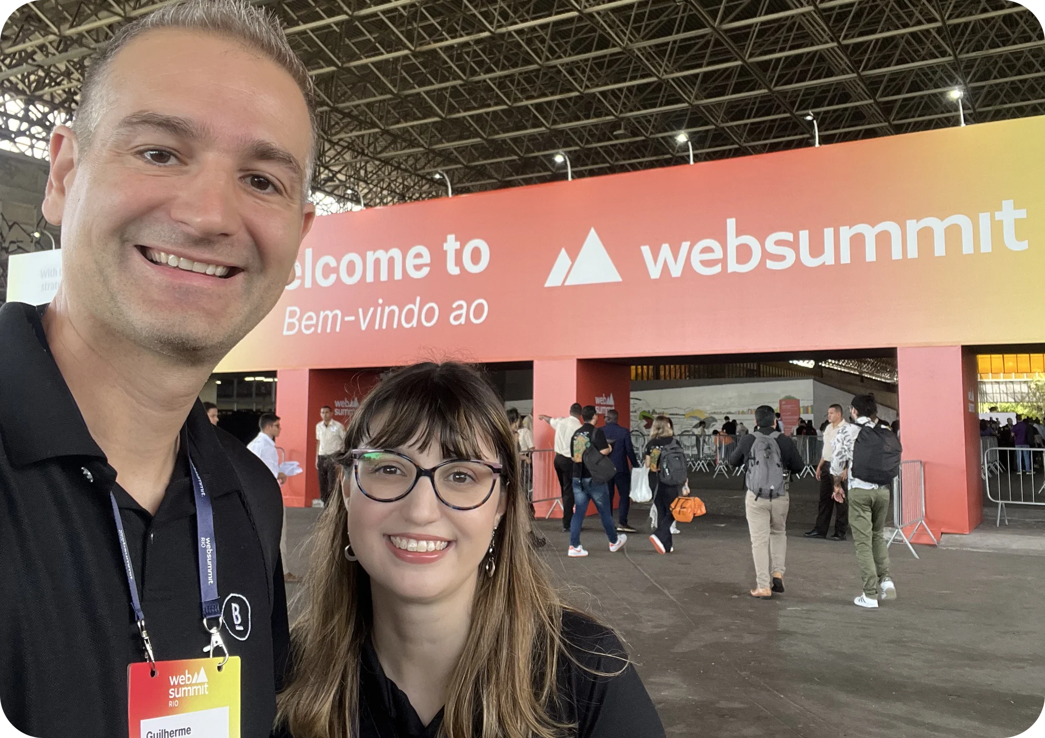 Guilherme Corsetti e Stephanie Vapsys