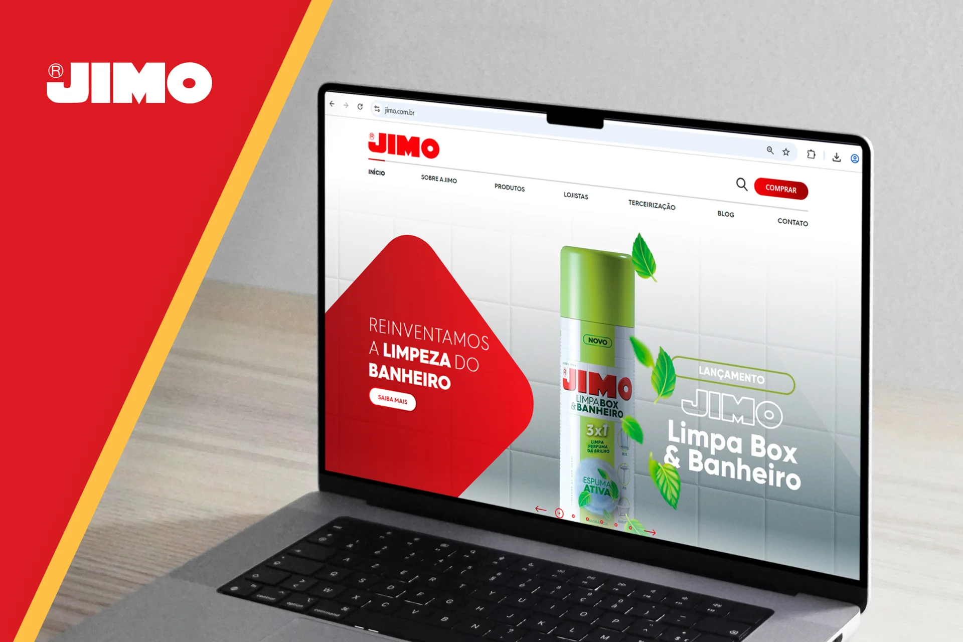 Case: JIMO - Site Institucional