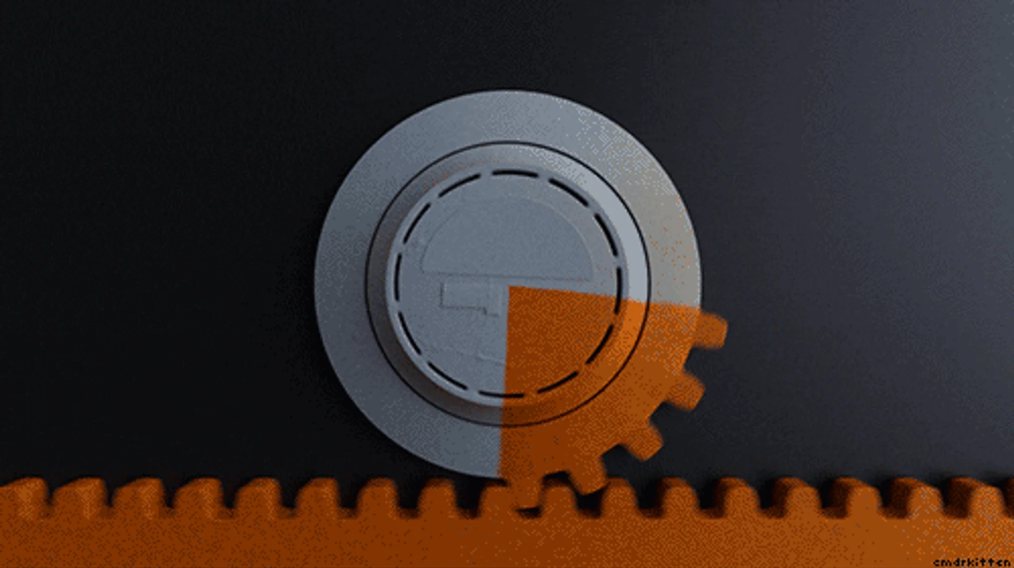 Engrenagem representando o loop de retrabalho ao se iniciar um projeto sem governança