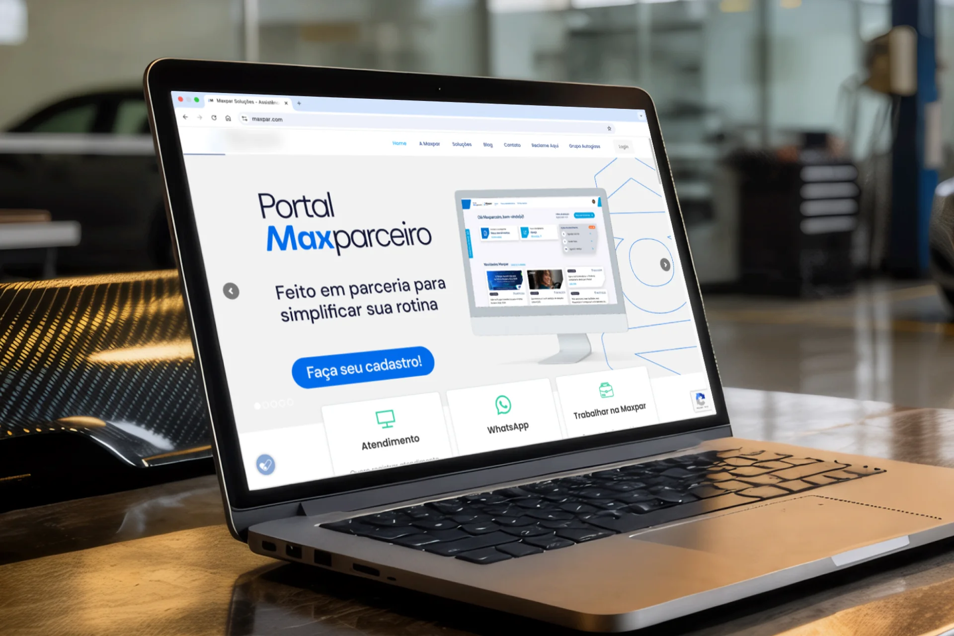 Case: Maxpar - Site Institucional